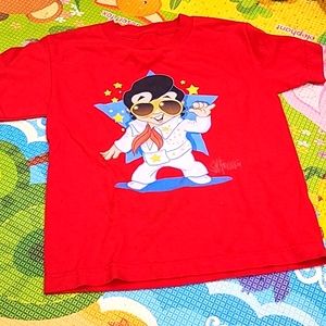 EUC 7/8 Elvis Presley graphic 👕